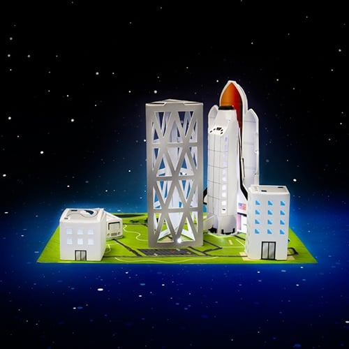 Fizz Creations NASA elektrische verfset in de groep SPORT, VRIJE TIJD & HOBBY / Hobby / Kunststof modellen / Bouwen en spelen bij TP E-commerce Nordic AB (D14090)