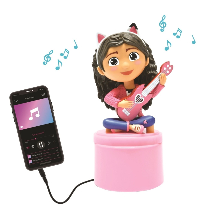 Gabby\'s Dollhouse 2 in 1 nachtlampje en luidspreker (89006) in de groep SPEELGOED, KINDER- & BABYPRODUCTEN / Kinderkamer / Babylampen / Nachtlampen bij TP E-commerce Nordic AB (D14098)