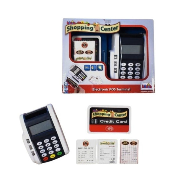 Klein Betaalterminal (KL9333) in de groep SPEELGOED, KINDER- & BABYPRODUCTEN / Speelgoed / Klein huis en rollenspel bij TP E-commerce Nordic AB (D14379)