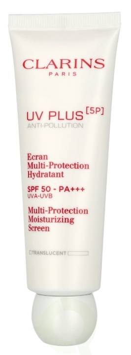 Clarins UV Plus [5P] Anti-Pollution Multi-Protection Screen 50 ml in de groep BEAUTY & HEALTH / Huidsverzorging / Zonnebank / Zonnebescherming bij TP E-commerce Nordic AB (D14463)