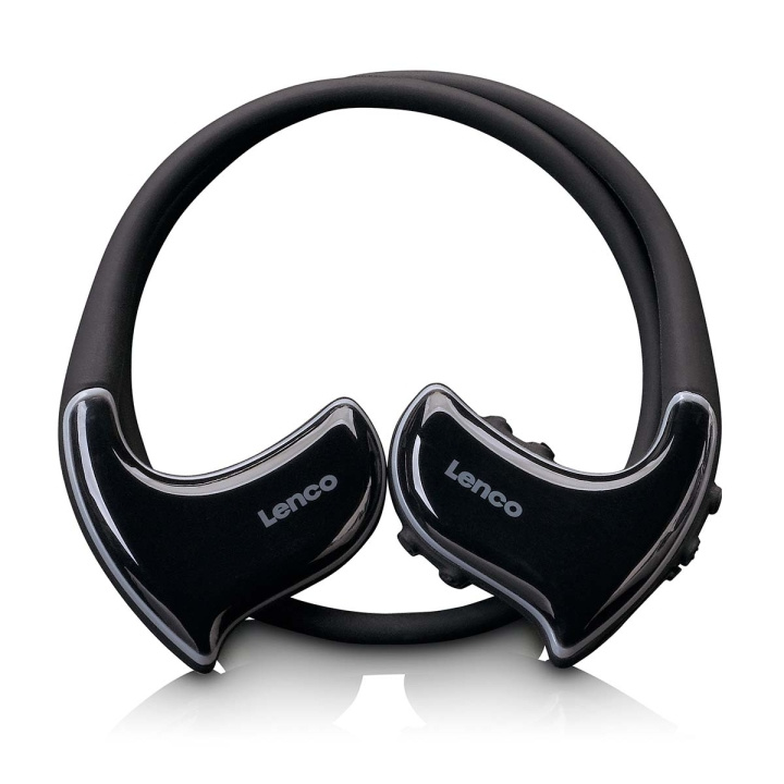 Lenco Spatwaterdichte Sport Bluetooth® hoofdtelefoon en MP3-speler in-1 in de groep HOME ELECTRONICS / Audio & Beeld / Koptelefoon & Accessoires / Koptelefoon bij TP E-commerce Nordic AB (D14670)