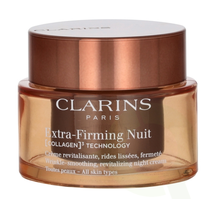 Clarins Extra Firming Night Cream 50 ml All Skins in de groep BEAUTY & HEALTH / Huidsverzorging / Gezicht / Nachtcrème bij TP E-commerce Nordic AB (D14787)