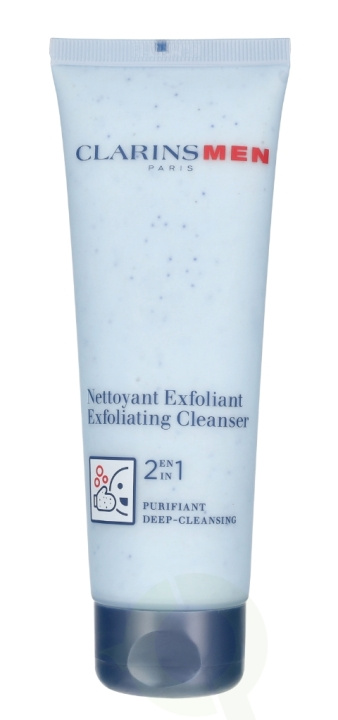 Clarins Men Exfoliant Cleanser 125 ml in de groep BEAUTY & HEALTH / Huidsverzorging / Gezicht / Dagcrème bij TP E-commerce Nordic AB (D14796)