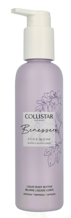 Collistar Benessere Fig And Wisteria Liquid Body Butter 200 ml in de groep BEAUTY & HEALTH / Huidsverzorging / Lichaamsverzorging / Body lotion bij TP E-commerce Nordic AB (D14798)