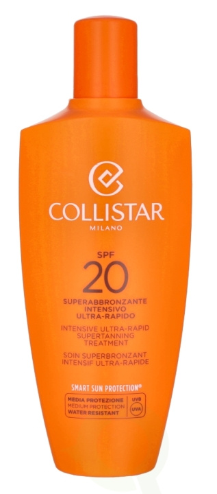 Collistar Intensive Ultra-Rapid Supertanning Treatment SPF20 200 ml in de groep BEAUTY & HEALTH / Huidsverzorging / Zonnebank / Zonnebescherming bij TP E-commerce Nordic AB (D14800)