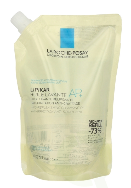 La Roche LRP Lipikar AP+ Lipid-Replenishing Cleans. Oil - Refill 400 ml in de groep BEAUTY & HEALTH / Huidsverzorging / Lichaamsverzorging / Bad- en douchegels bij TP E-commerce Nordic AB (D14824)