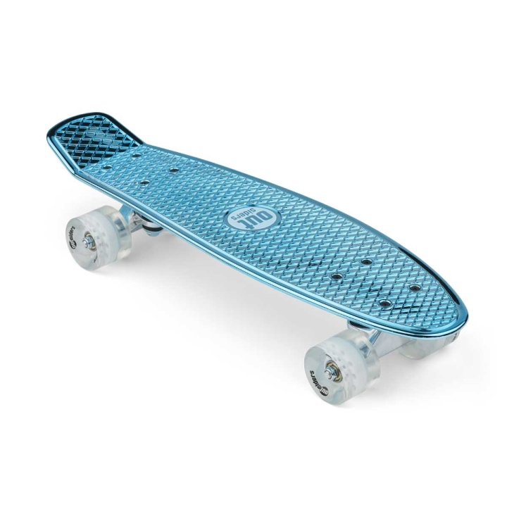 Outsiders Chrome Editie Retro Skateboard Blauw in de groep SPEELGOED, KINDER- & BABYPRODUCTEN / Buitenspeelgoed / Sport & Spel bij TP E-commerce Nordic AB (D14875)