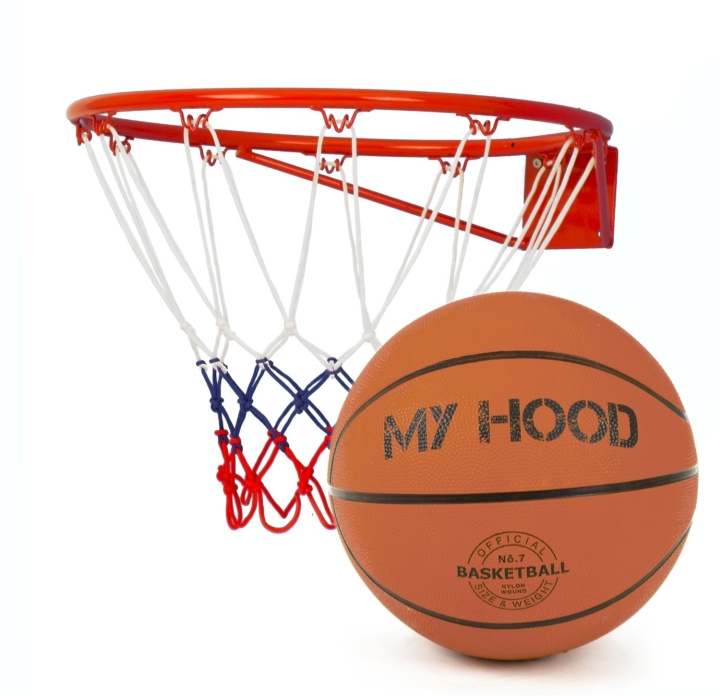 My Hood Basketbalring incl. bal (304001) in de groep SPEELGOED, KINDER- & BABYPRODUCTEN / Buitenspeelgoed / Sport & Spel bij TP E-commerce Nordic AB (D14924)