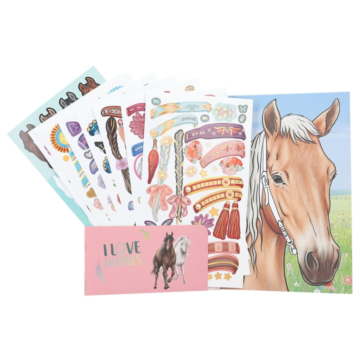 Miss Melody Maak je paarden bles ( 0412964 ) in de groep SPEELGOED, KINDER- & BABYPRODUCTEN / Speelgoed / Ambachten bij TP E-commerce Nordic AB (D14943)