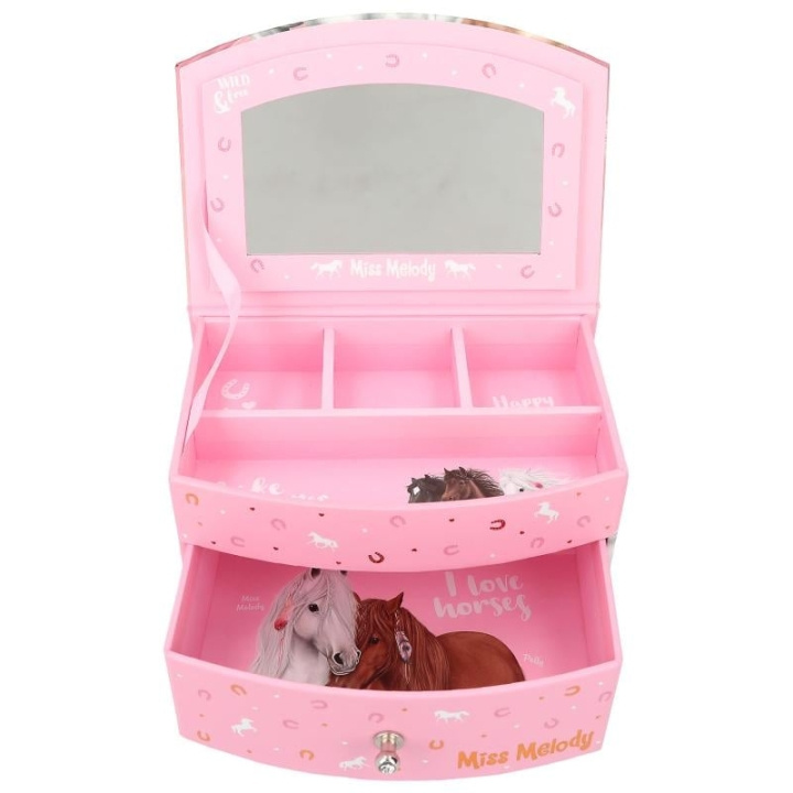Miss Melody Juwelenkistje - SUNDOWN - (0412404) in de groep SPEELGOED, KINDER- & BABYPRODUCTEN / Kinderkamer / Opslag bij TP E-commerce Nordic AB (D14945)