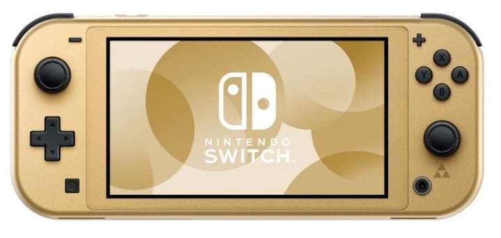Nintendo Switch Lite Hyrule-editie in de groep HOME ELECTRONICS / Spelconsoles en accessoires / Nintendo Switch Lite bij TP E-commerce Nordic AB (D14957)
