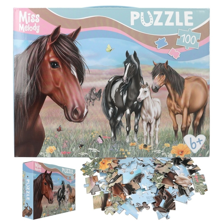 Miss Melody Puzzel 100 stuks ( 0413205 ) in de groep SPORT, VRIJE TIJD & HOBBY / Hobby / Puzzel bij TP E-commerce Nordic AB (D15006)