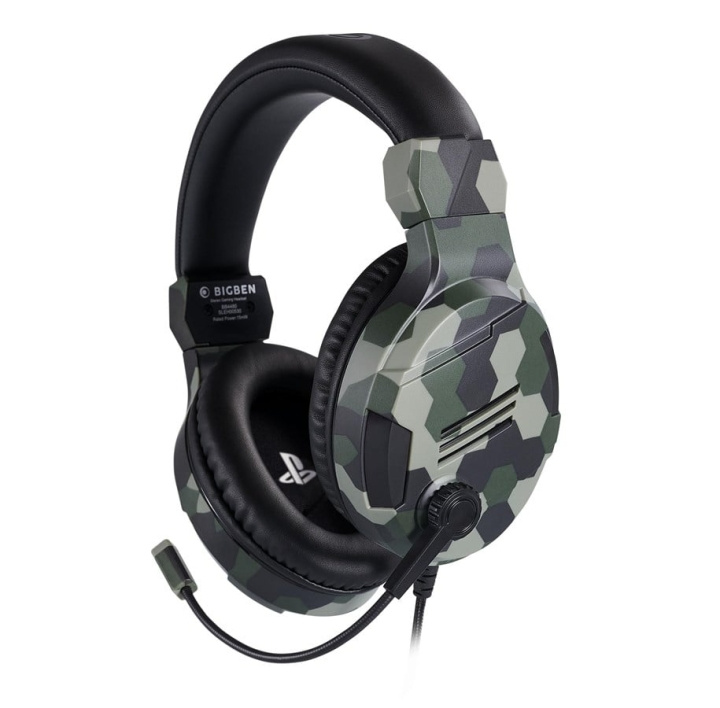 NACON PS4 Gaming Headset V3 - Groen - Headset - Sony in de groep HOME ELECTRONICS / Spelconsoles en accessoires / Sony PlayStation 4 bij TP E-commerce Nordic AB (D15017)