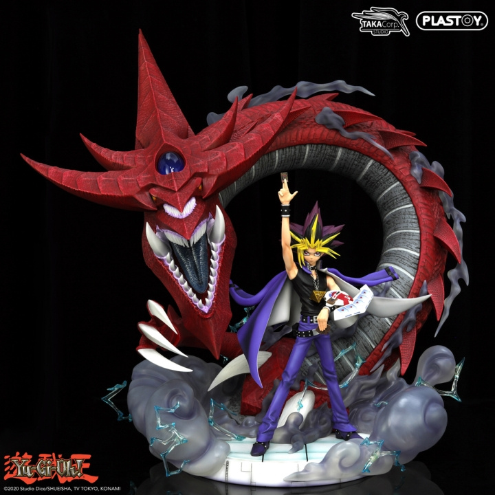 Plastoy YAMI YUGI & SLIFER - YU-GI-OH! STATUE in de groep SPORT, VRIJE TIJD & HOBBY / Leuke dingen / Verzamelobjecten bij TP E-commerce Nordic AB (D15040)