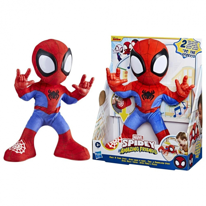 Spidey and His Amazing Friends Spidey & Zijn Verbazingwekkende Vrienden - Kruip en Dans Spidey (F6722) in de groep SPEELGOED, KINDER- & BABYPRODUCTEN / Speelgoed / Figuren, Miniaturen & accessoires bij TP E-commerce Nordic AB (D15044)