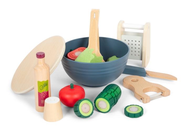 Small Foot Snijset met salade fresh - (I-SF12612) in de groep SPEELGOED, KINDER- & BABYPRODUCTEN / Speelgoed / Speelset bij TP E-commerce Nordic AB (D15059)