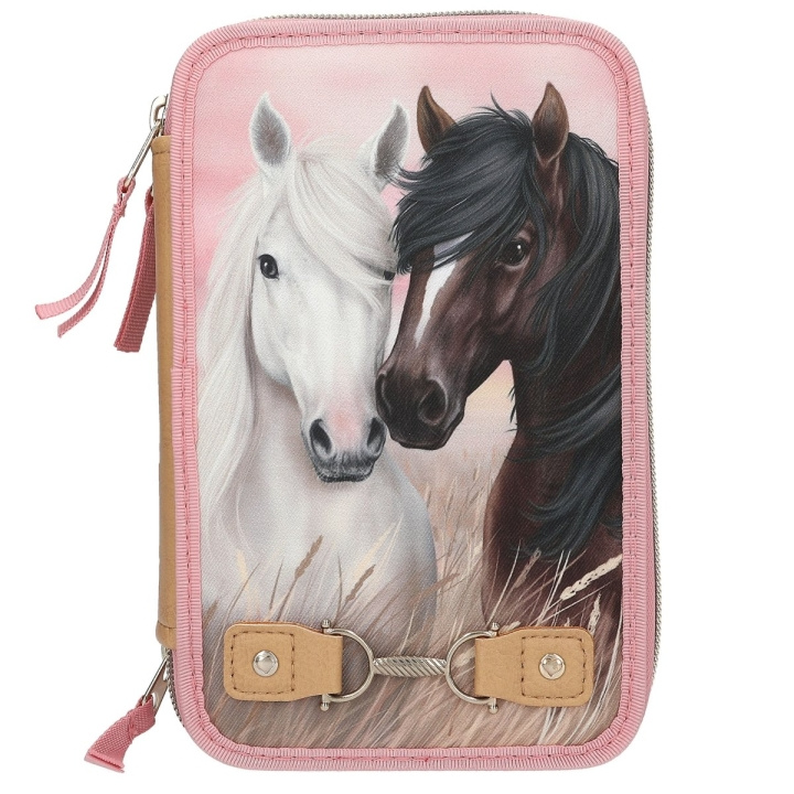 Miss Melody Drievoudig etui DUSTY ROSE in de groep SPEELGOED, KINDER- & BABYPRODUCTEN / Speelgoed / Etui bij TP E-commerce Nordic AB (D15064)