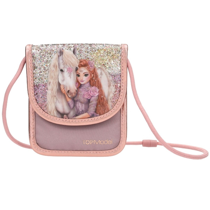 TOPModel Borstzakje VIVA VIOLET - Gedempt paars met metallic roségouden details in de groep SPEELGOED, KINDER- & BABYPRODUCTEN / Reizen / Kindertassen bij TP E-commerce Nordic AB (D15069)