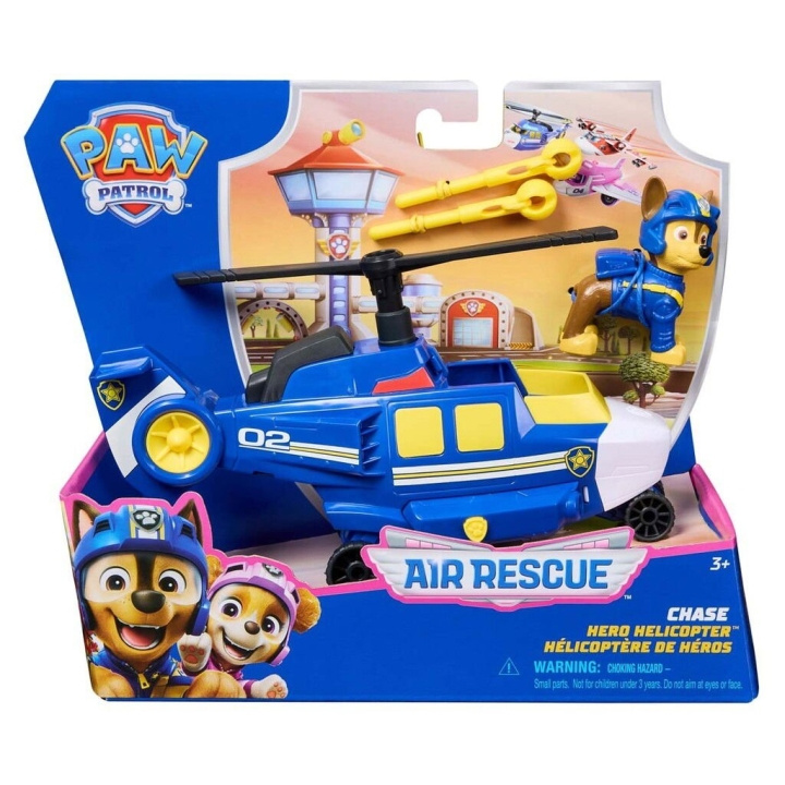 Paw Patrol Luchtreddingsvoertuig met thema - Chase - (6071173) in de groep SPEELGOED, KINDER- & BABYPRODUCTEN / Speelgoed / Speelset bij TP E-commerce Nordic AB (D15103)