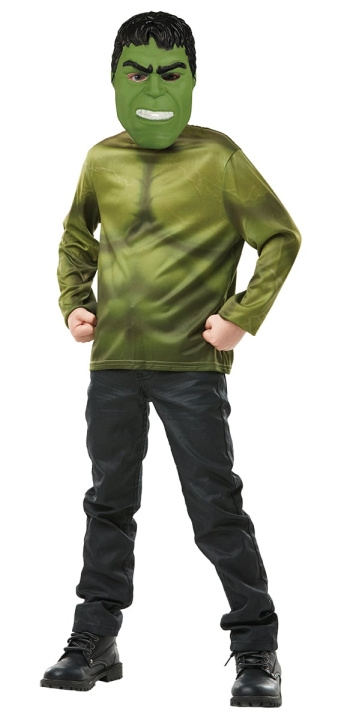 Rubies Hulk Top & Masker (300112FR) in de groep SPEELGOED, KINDER- & BABYPRODUCTEN / Speelgoed / Gemaskered kostuums bij TP E-commerce Nordic AB (D15109)