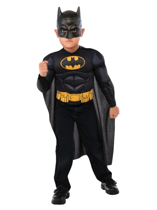 Rubies Batman Spiertop Met Cape En Masker (G34095OS000) in de groep SPEELGOED, KINDER- & BABYPRODUCTEN / Speelgoed / Gemaskered kostuums bij TP E-commerce Nordic AB (D15111)