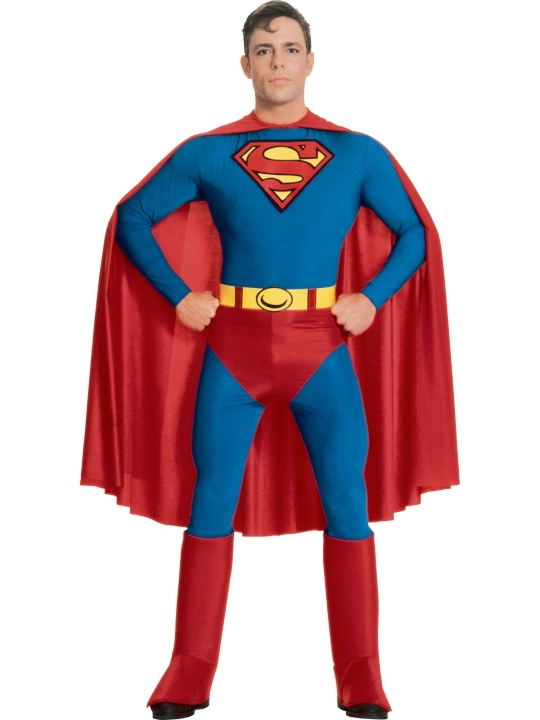 Rubies Volwassenen kostuum - Superman (888001L000) in de groep SPEELGOED, KINDER- & BABYPRODUCTEN / Speelgoed / Gemaskered kostuums bij TP E-commerce Nordic AB (D15113)