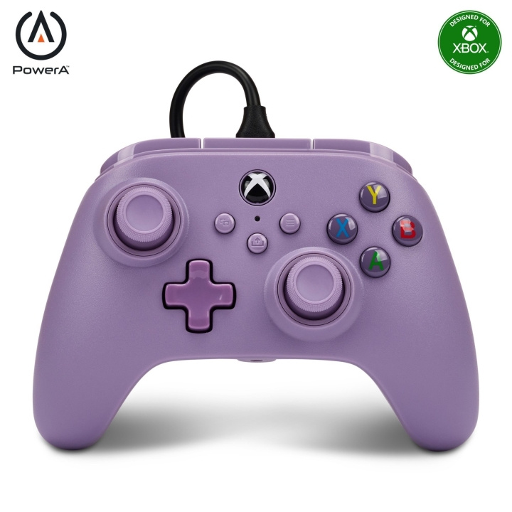 PowerA Nano Verbeterde Bedrade Controller - Xbox Series X/S - Lila in de groep HOME ELECTRONICS / Spelconsoles en accessoires / Xbox Series X bij TP E-commerce Nordic AB (D15117)
