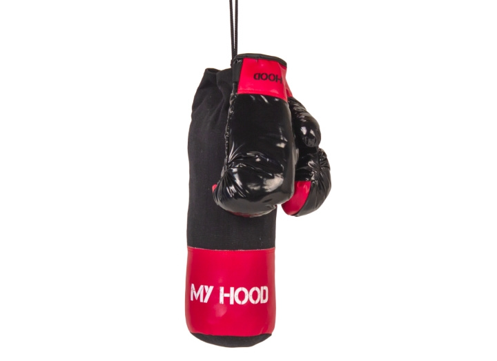 My HoodMy Hood - Bokszak met handschoenen (201041) in de groep SPEELGOED, KINDER- & BABYPRODUCTEN / Buitenspeelgoed / Sport & Spel bij TP E-commerce Nordic AB (D15125)