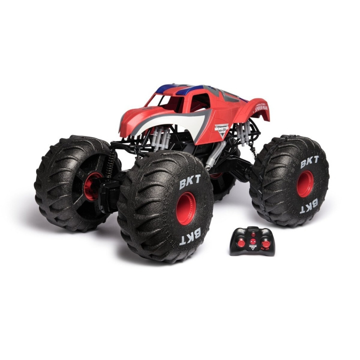 Monster Jam RC Marvel Mega Spiderman (6070554) in de groep SPEELGOED, KINDER- & BABYPRODUCTEN / Op afstand bestuurbaar / Afstand bestuurbare auto\'s bij TP E-commerce Nordic AB (D15140)