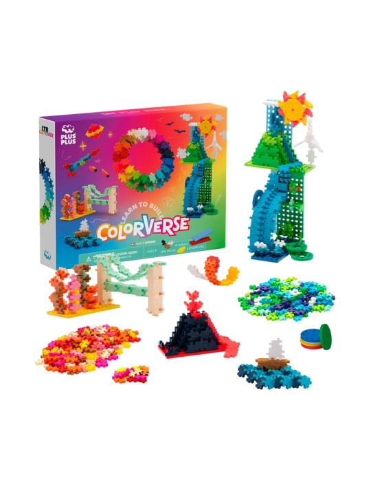 Plus Plus Leren bouwen Colorverse Super set - (3972) in de groep SPEELGOED, KINDER- & BABYPRODUCTEN / Speelgoed / Speelset bij TP E-commerce Nordic AB (D15144)