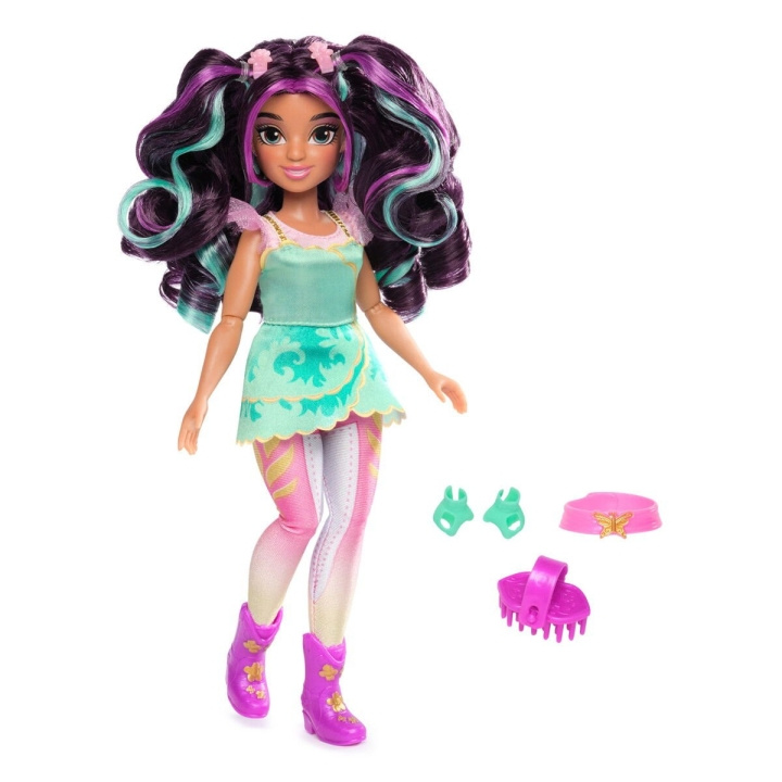 Unicorn Academy Fashion pop 24 cm - Ava in de groep SPEELGOED, KINDER- & BABYPRODUCTEN / Speelgoed / Docks & Accessoires bij TP E-commerce Nordic AB (D15173)