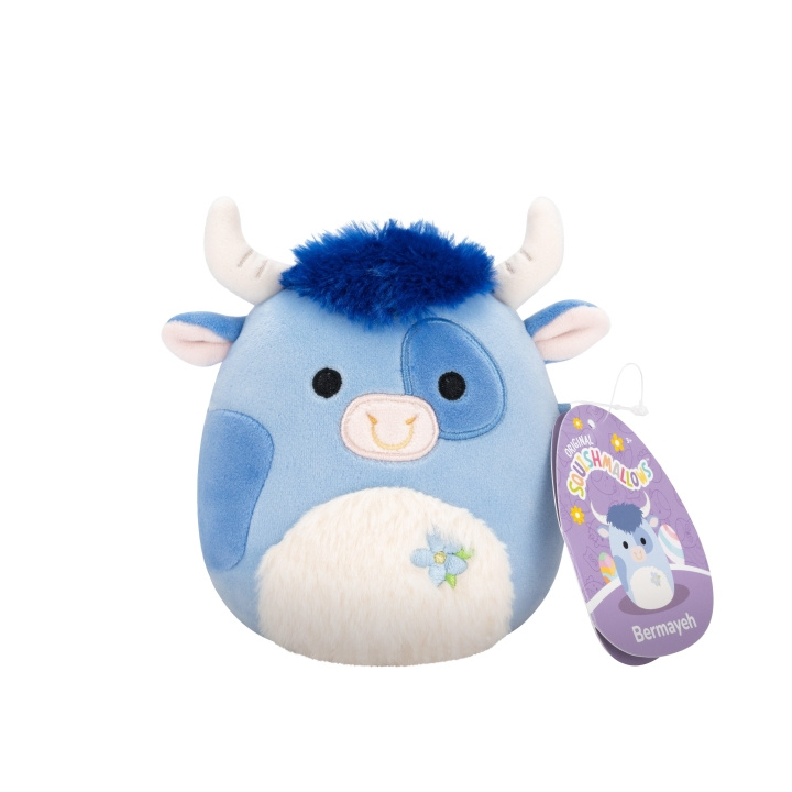Squishmallows Lente 19 cm - Bermayeh Stier in de groep SPEELGOED, KINDER- & BABYPRODUCTEN / Babyspeelgoed / Knuffels bij TP E-commerce Nordic AB (D15186)