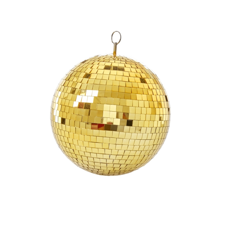 RICE Gouden discobal - 25 cm in de groep SPORT, VRIJE TIJD & HOBBY / Leuke dingen / Leuke dingen bij TP E-commerce Nordic AB (D15190)