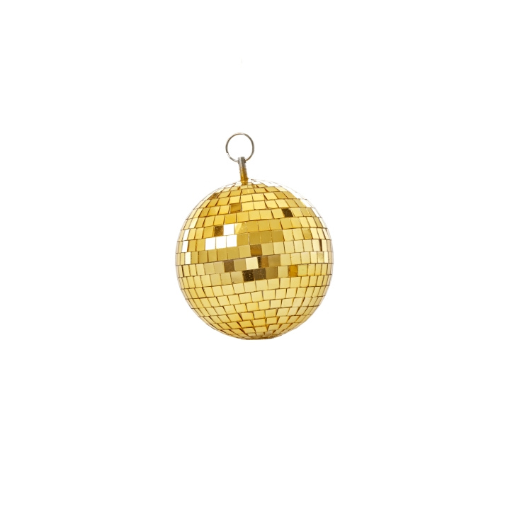 RICE Gouden discobal - 15 cm in de groep SPORT, VRIJE TIJD & HOBBY / Leuke dingen / Leuke dingen bij TP E-commerce Nordic AB (D15191)