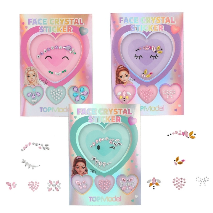 TOPModel Gezicht Kristal Sticker BEAUTY en ME ( 0413254 ) in de groep SPEELGOED, KINDER- & BABYPRODUCTEN / Speelgoed / Ambachten bij TP E-commerce Nordic AB (D15194)
