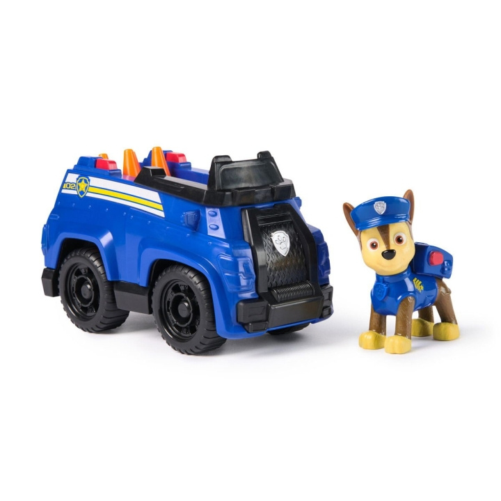 Paw Patrol Basisvoertuig 2.0 - Chase (6071210) in de groep SPEELGOED, KINDER- & BABYPRODUCTEN / Speelgoed / Speelgoedauto\'s bij TP E-commerce Nordic AB (D15213)