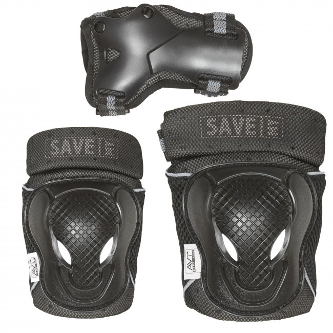 Save my Bones Veiligheidsset - Zwart L (401020-l) in de groep SPORT, VRIJE TIJD & HOBBY / Sportuitrusting / Fietsaccessoires / Overige fietsaccessoires bij TP E-commerce Nordic AB (D15247)