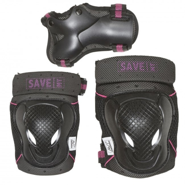 Save my Bones Veiligheidsset - Roze M (401000-m) in de groep SPORT, VRIJE TIJD & HOBBY / Sportuitrusting / Fietsaccessoires / Overige fietsaccessoires bij TP E-commerce Nordic AB (D15250)