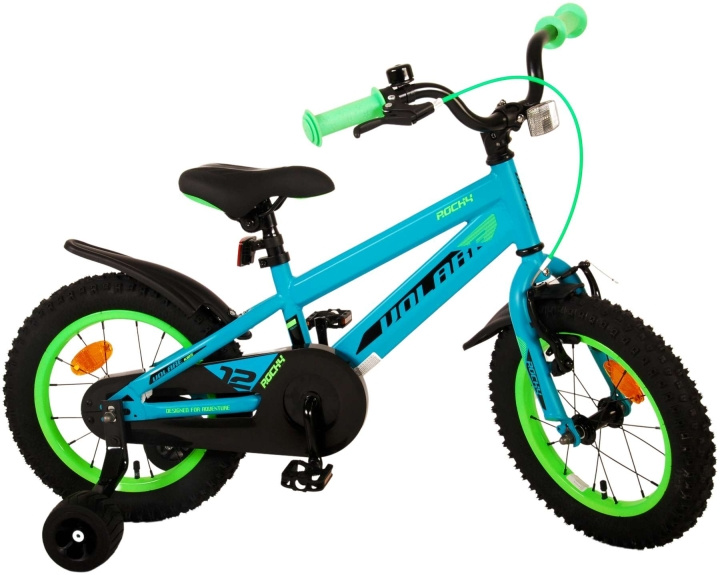 Volare Kinderfiets 14 - Rocky Green (21327) in de groep SPEELGOED, KINDER- & BABYPRODUCTEN / Buitenspeelgoed / Fietsen & Steppen bij TP E-commerce Nordic AB (D15274)