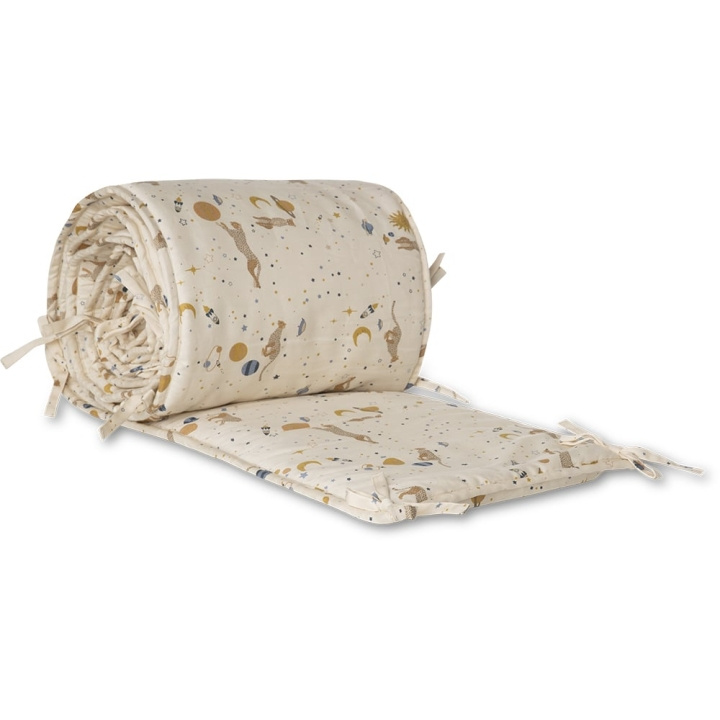 That\'s Mine Beddensteun Lotus - Leo espace - 30x360cm in de groep SPEELGOED, KINDER- & BABYPRODUCTEN / Kindertextiel / Wiegbumpers bij TP E-commerce Nordic AB (D15308)