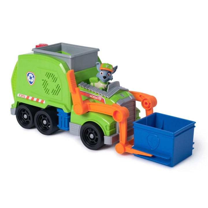 Paw Patrol Rocky Crush N\' Roll Recycling Truck - (6071248) in de groep SPEELGOED, KINDER- & BABYPRODUCTEN / Speelgoed / Speelgoedauto\'s bij TP E-commerce Nordic AB (D15327)