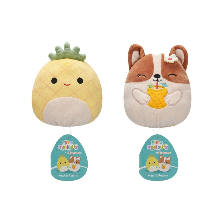 Squishmallows 13 cm Pluche P22 Flip A Mallows - Maui en Regina in de groep SPEELGOED, KINDER- & BABYPRODUCTEN / Babyspeelgoed / Knuffels bij TP E-commerce Nordic AB (D15355)