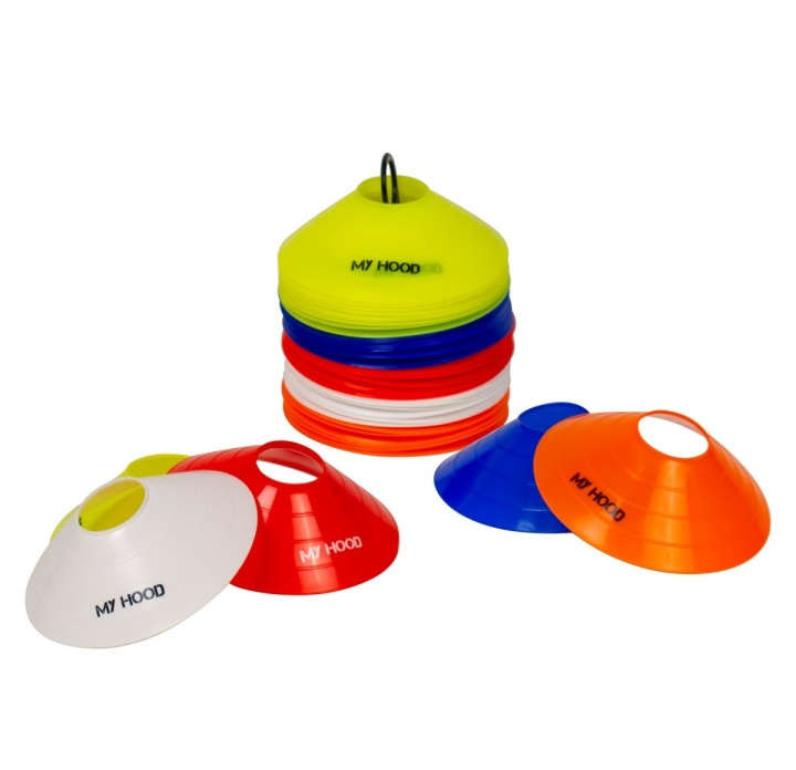 My Hood 50 platte kegels (302044) in de groep SPEELGOED, KINDER- & BABYPRODUCTEN / Buitenspeelgoed / Tuinspeelgoed bij TP E-commerce Nordic AB (D15391)