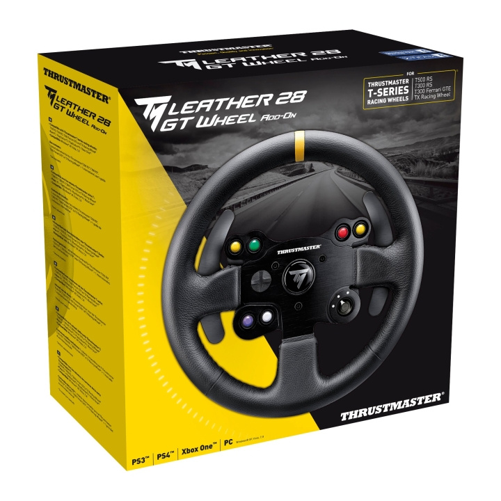 ThrustMaster TM Leer 28 GT-stuur Add-On in de groep COMPUTERS & RANDAPPARATUUR / GAMING / Stuurwielen en joysticks bij TP E-commerce Nordic AB (D15408)