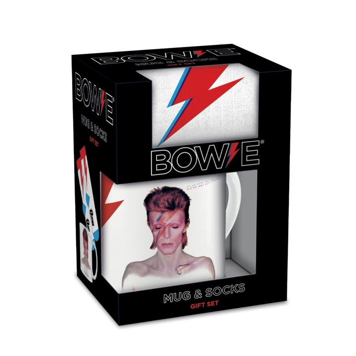 Pyramid International David Bowie Mok & Sokenset - UK maten 3-8 (EU 36-41) in de groep SPORT, VRIJE TIJD & HOBBY / Leuke dingen / Bekers bij TP E-commerce Nordic AB (D15410)