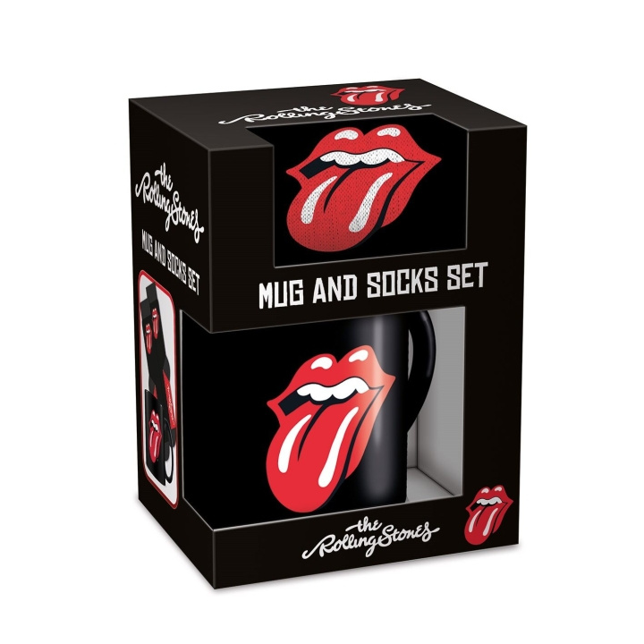Pyramid International THE ROLLING STONES (TONGUE) MOK & SOK SET - UK 3-8 / EU 36-41 in de groep SPORT, VRIJE TIJD & HOBBY / Leuke dingen / Bekers bij TP E-commerce Nordic AB (D15411)