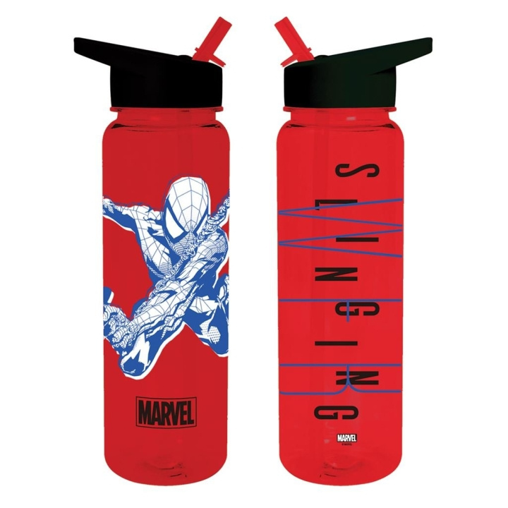 Pyramid International SPIDER-MAN (SLING) PLASTIC DRINKFLES in de groep SPORT, VRIJE TIJD & HOBBY / Leuke dingen / Verzamelobjecten bij TP E-commerce Nordic AB (D15454)
