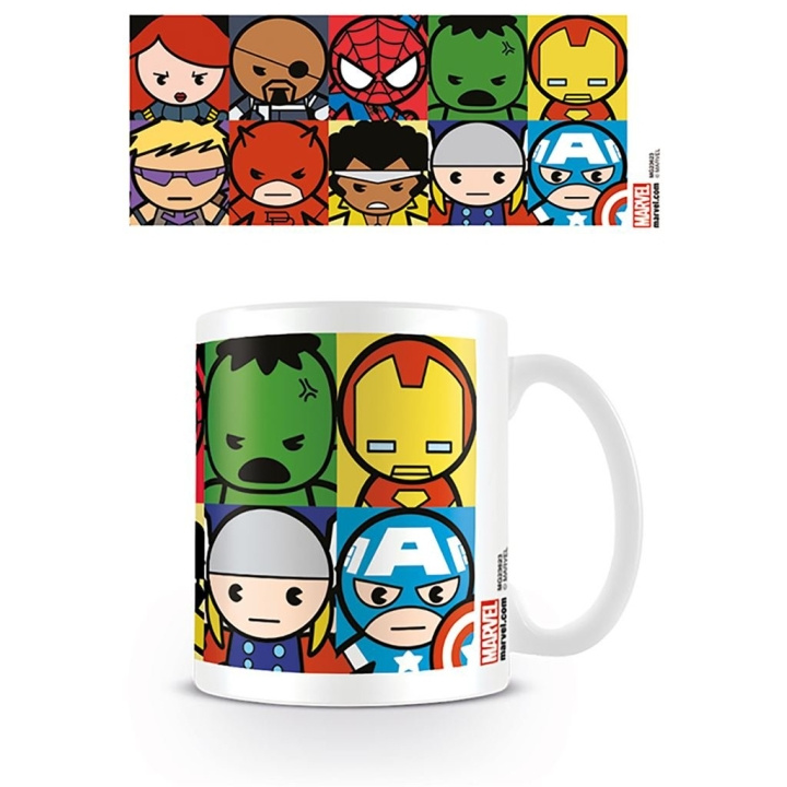 Pyramid International MARVEL KAWAII (PERSONAGES) MOK in de groep SPORT, VRIJE TIJD & HOBBY / Leuke dingen / Bekers bij TP E-commerce Nordic AB (D15465)