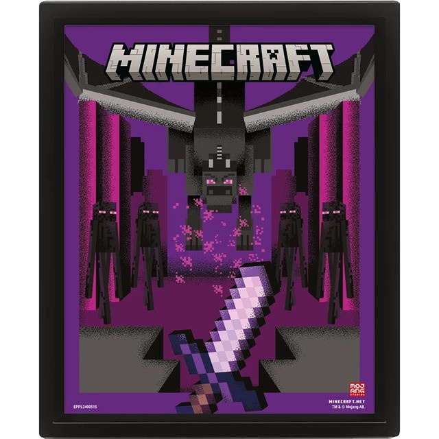 Pyramid International PIRAMIDE MINECRAFT - LENTICULAIRE POSTER in de groep SPORT, VRIJE TIJD & HOBBY / Leuke dingen / Verzamelobjecten bij TP E-commerce Nordic AB (D15497)