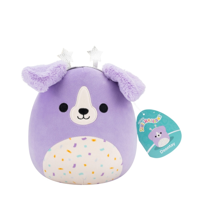 Squishmallows 19 cm Celebration Pluche - Deontay Retriever in de groep SPEELGOED, KINDER- & BABYPRODUCTEN / Babyspeelgoed / Knuffels bij TP E-commerce Nordic AB (D15522)